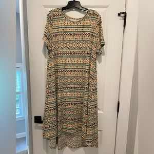 Lularoe 3x NWT Carly Swing Dress